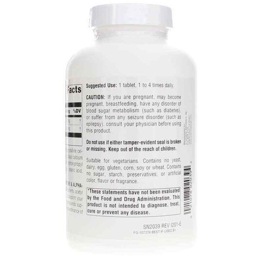 Acetyl L-Carnitine & Alpha-Lipoic Acid 650 Mg, SNN